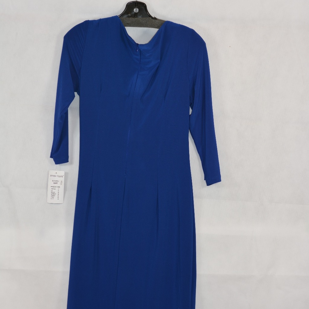 Frank Lyman Blue Dress SZ 12 NWT - Picture 6 of 7